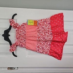 Pink and Coral Dress
